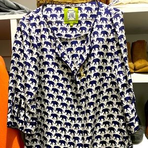 Elizabeth McKay 100% Silk Tunic